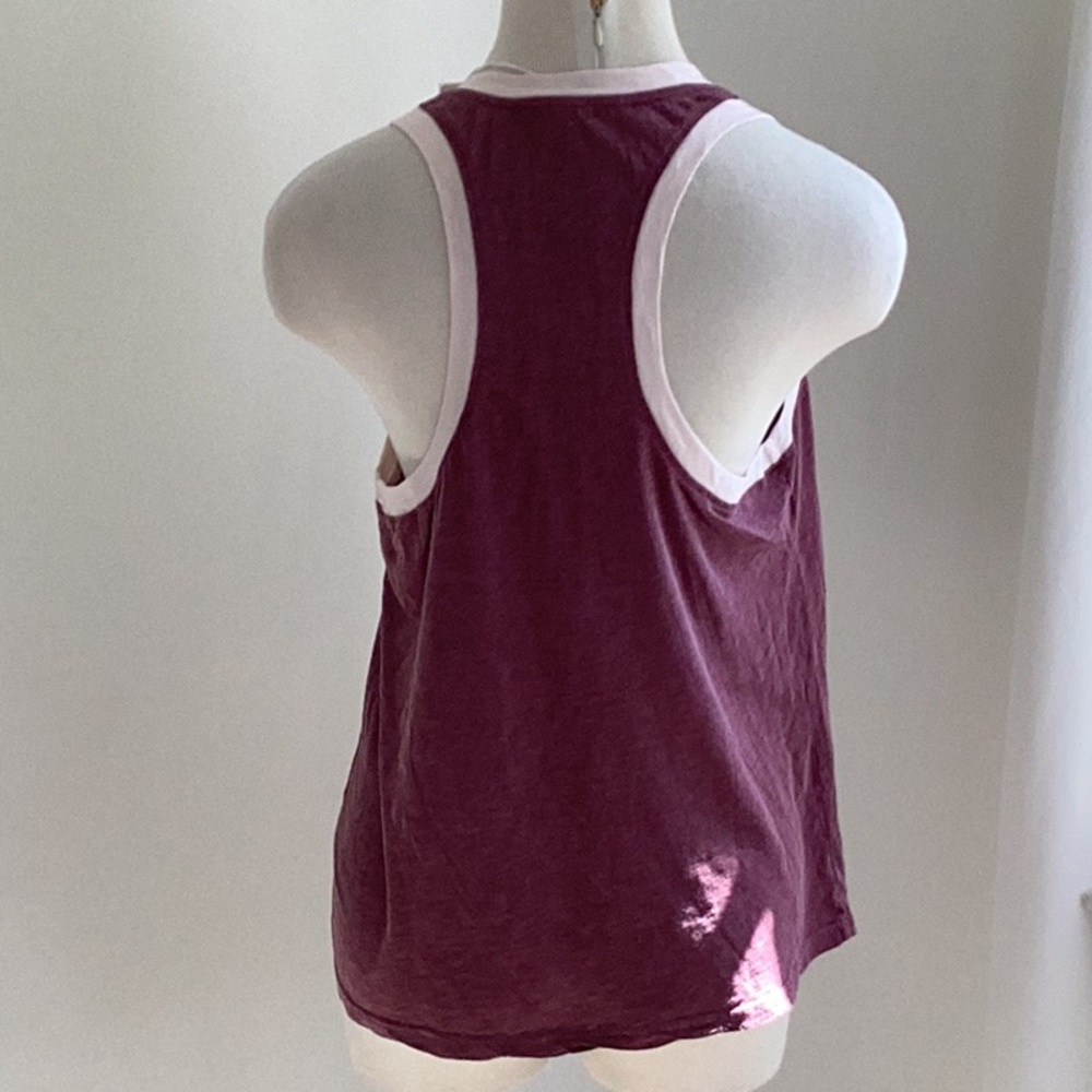Sundry Layered Look Racer Back Tank Top - Picture 4 of 4
